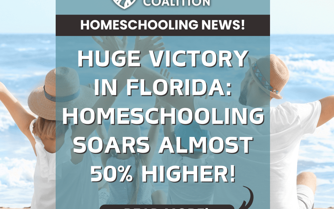 Victory in Florida: Homeschooling Soars Almost 50% Higher!