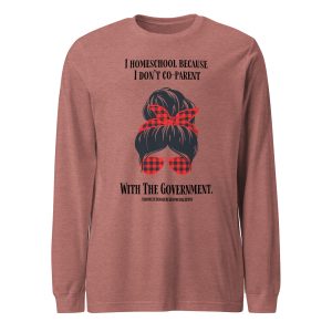 Unisex Long Sleeve Tee - I don't co-parent with the Government