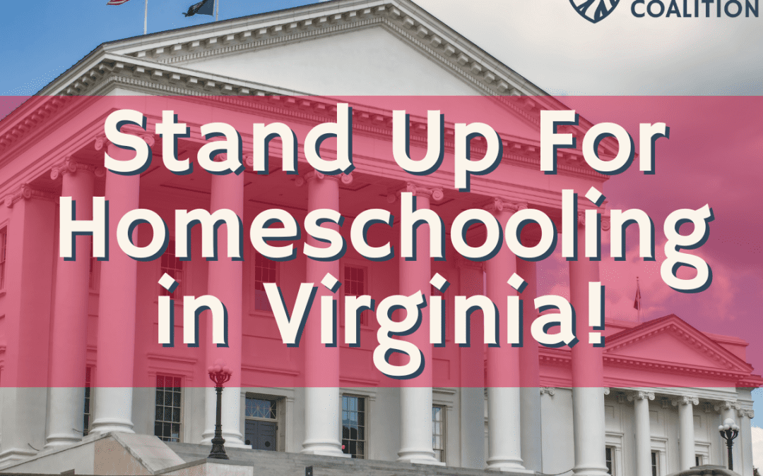 🚫🚫 Virginia Homeschoolers Alert: