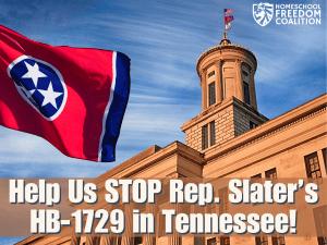 Breaking News: Anti-Homeschooling Mega Bill Filed In Tennessee!