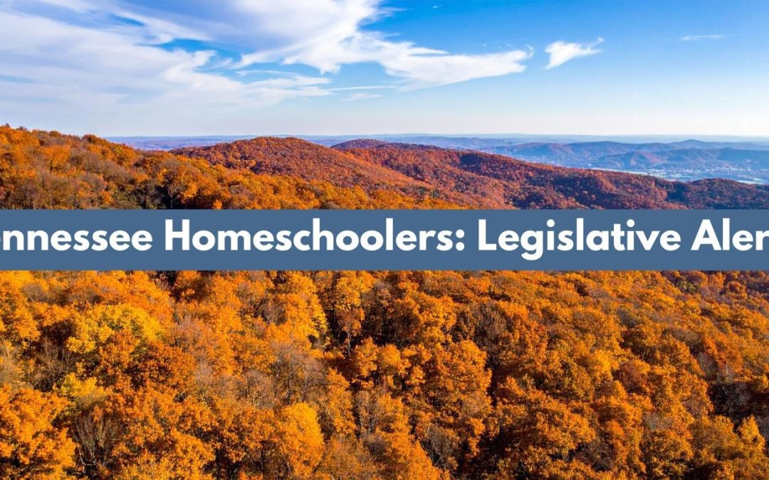 Tennessee Homeschoolers Are Under Threat – We Need You to Act